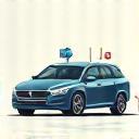 Icon representing airport transfers